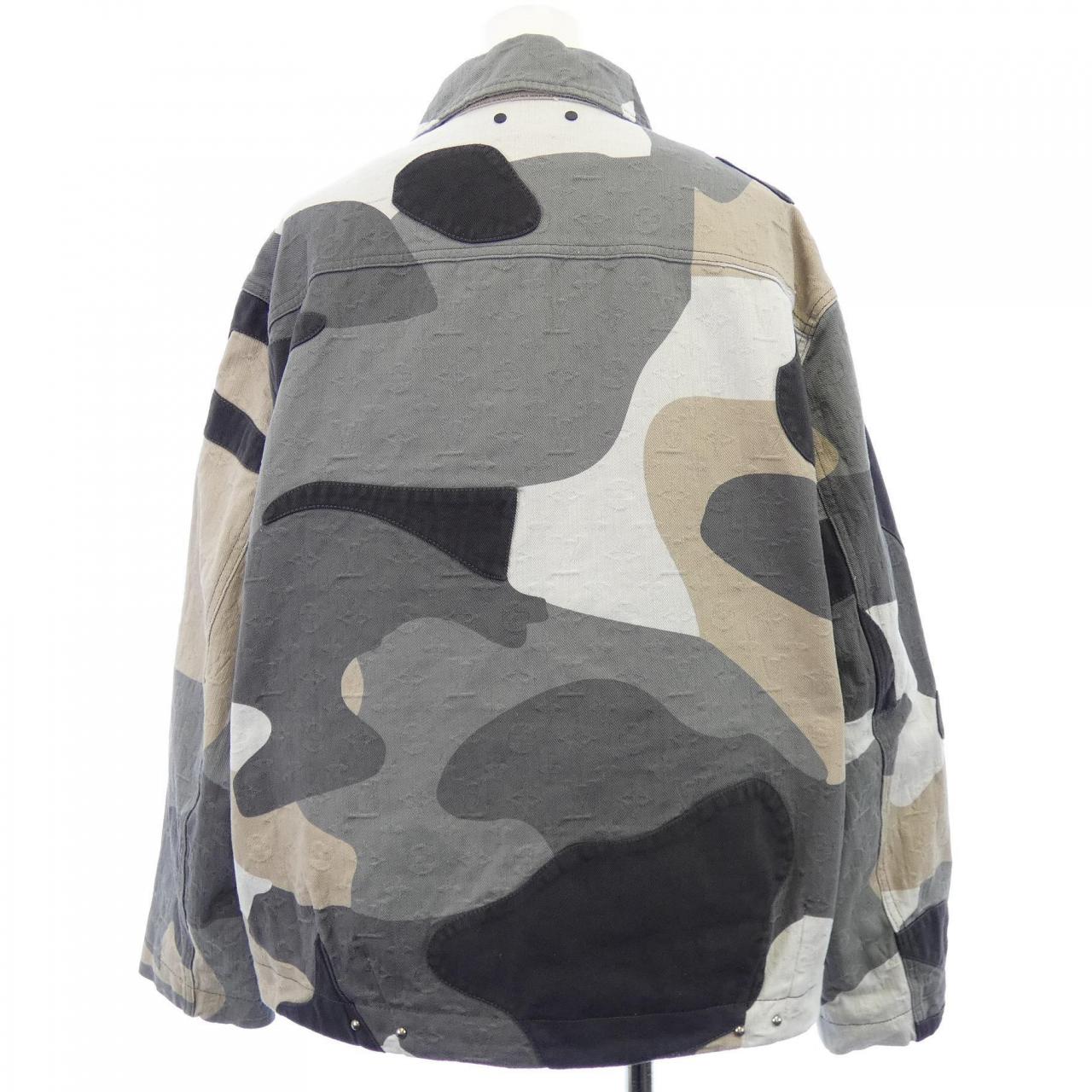 ルイヴィトン LOUIS VUITTON メイド トゥ オーダーパッチワークポートレートデニムジャケット HPA87WCKL ブルゾン