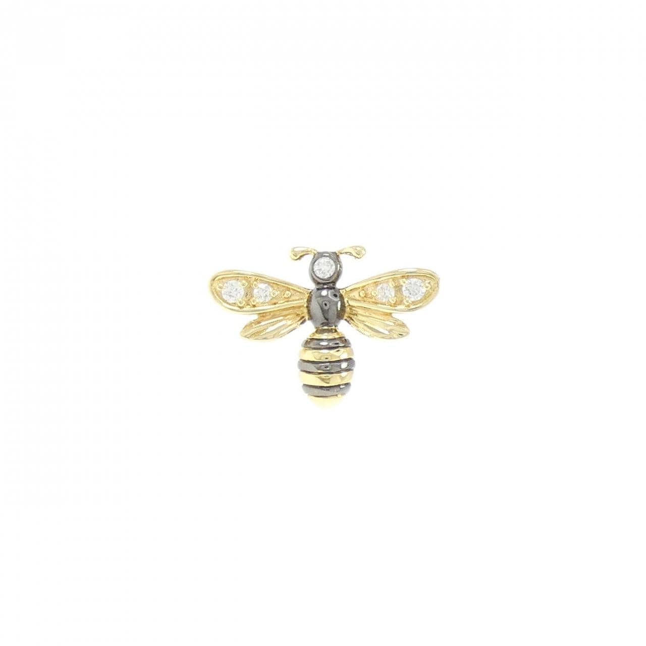 タサキ ダイヤモンド ブローチ 0.05CT