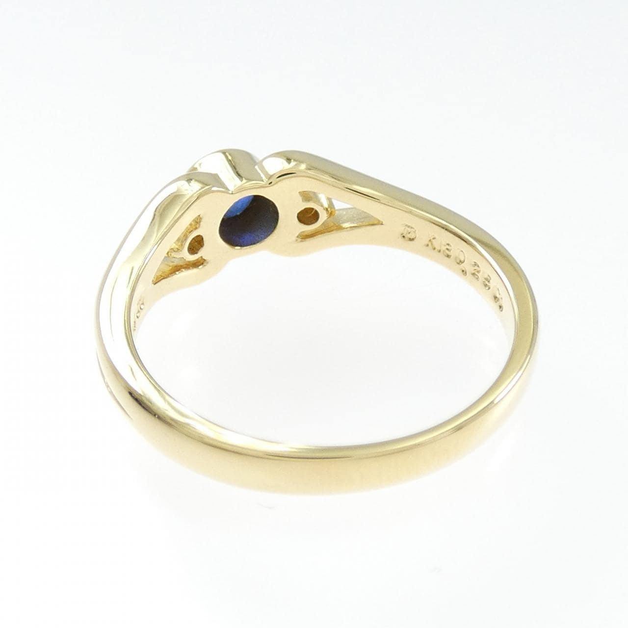 ミキモト サファイヤ リング 0.25CT