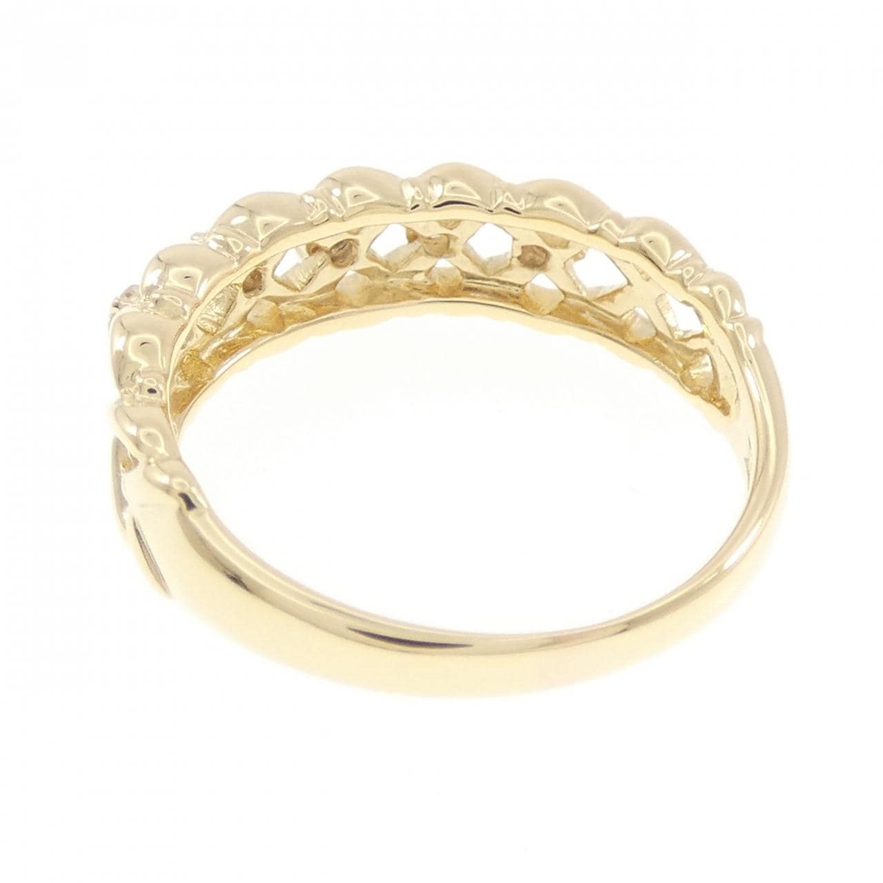 K18YG ダイヤモンド リング 0.20CT