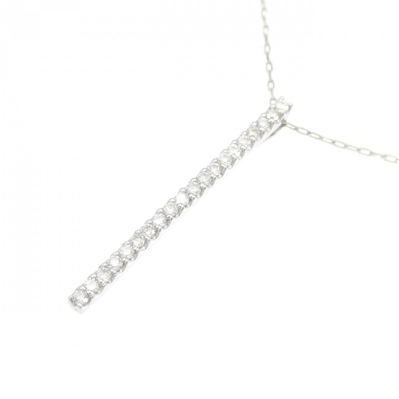 [BRAND NEW] PT Diamond Necklace 0.10CT