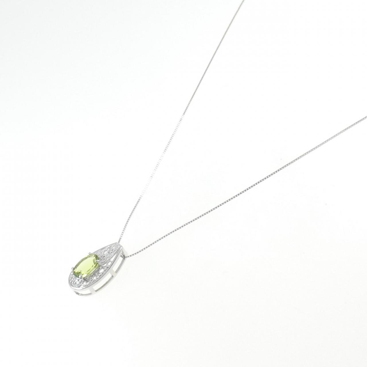 [新品] PT橄榄石项链 1.37CT