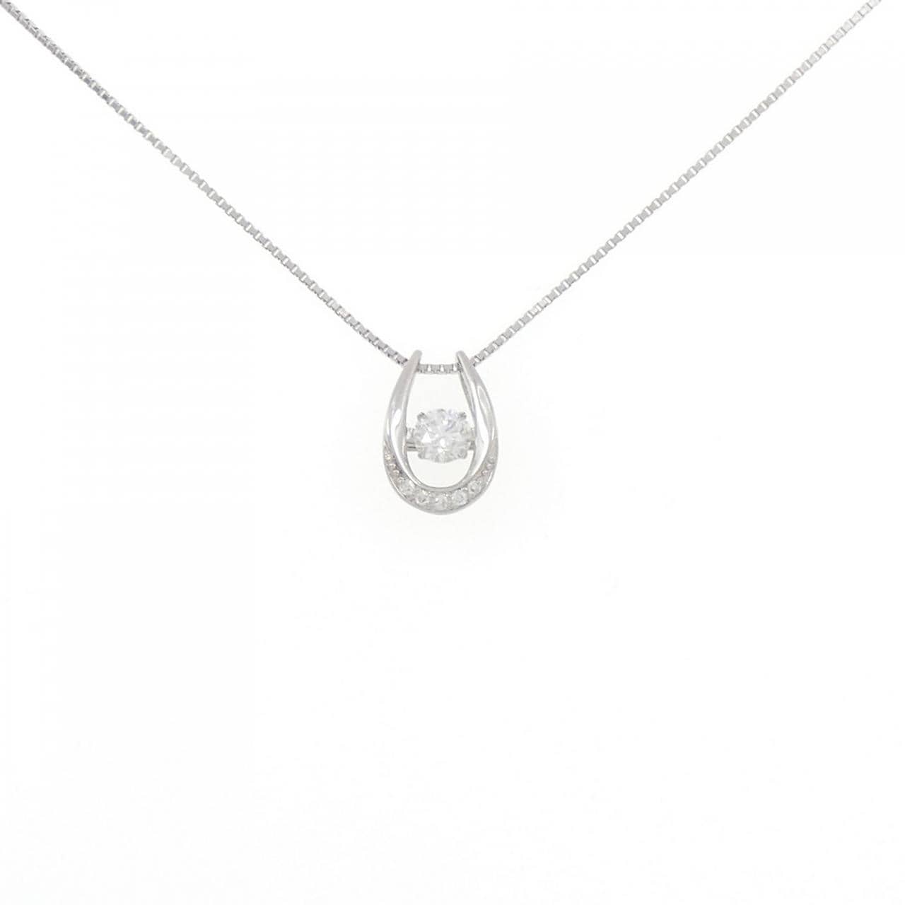 PT ダイヤモンド ネックレス 0.244CT