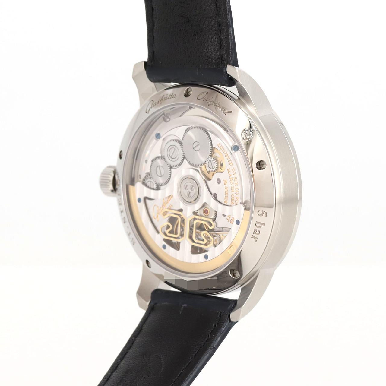 【新品】グラスヒュッテ･オリジナル セネタ エクセレンスパノラマデイトムーンフェーズ 1-36-24-05-02-61 SS 自動巻