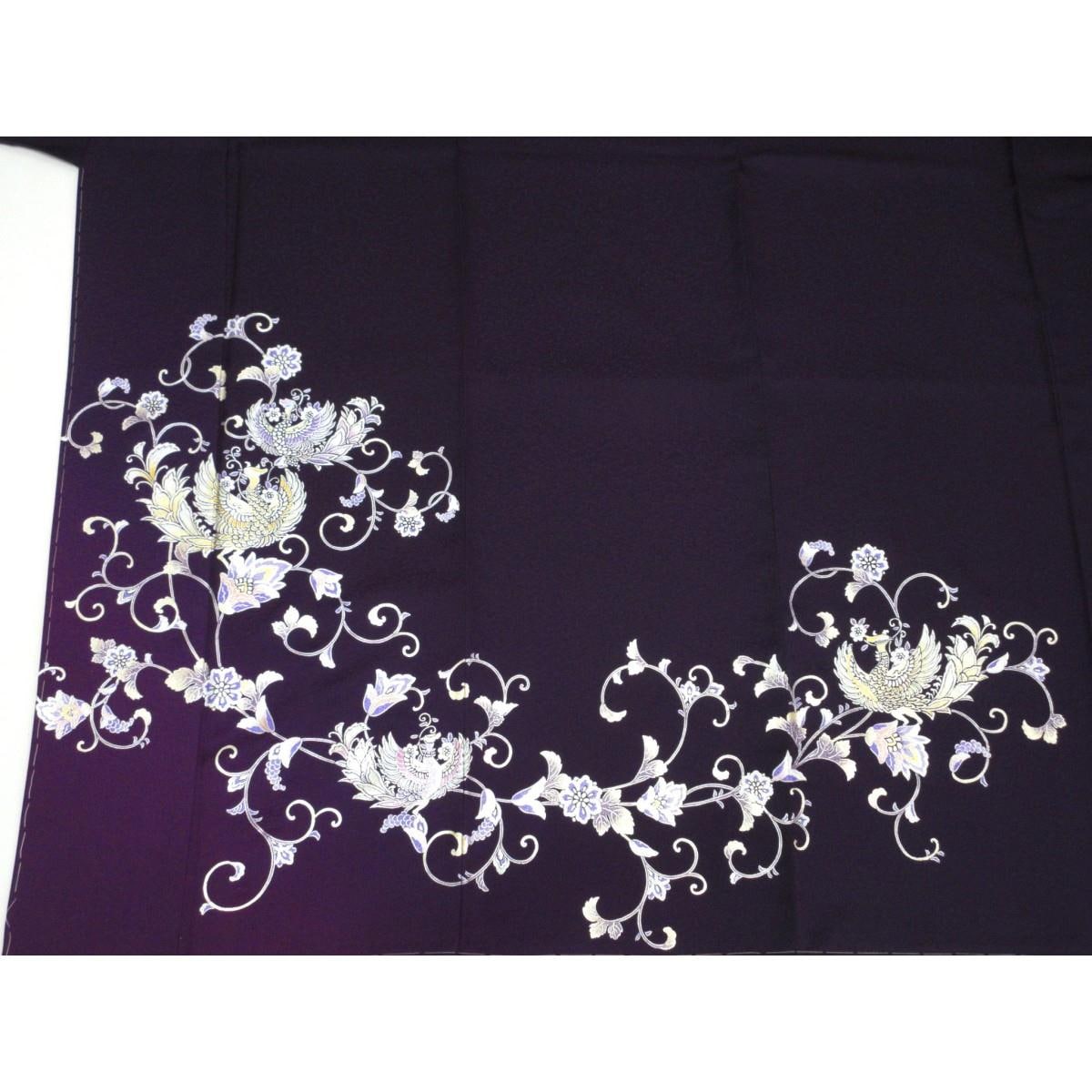 【新品】訪問着　【和田光正】友禅銀彩加工