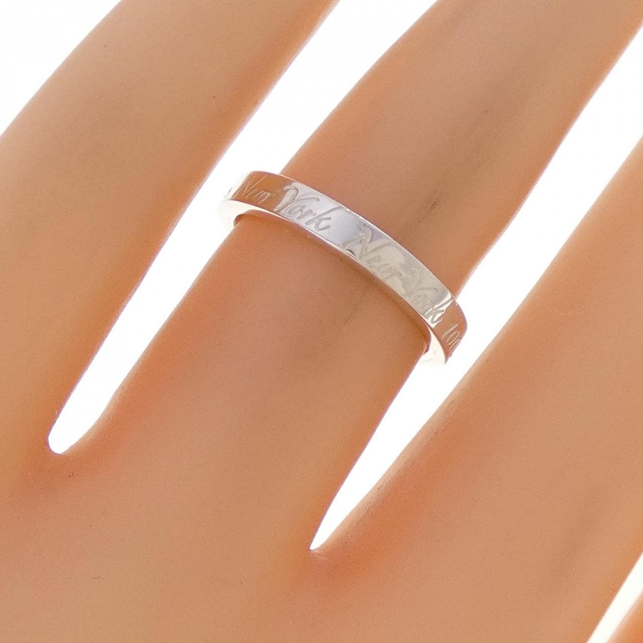 ティファニー ノーツ ナロー リング