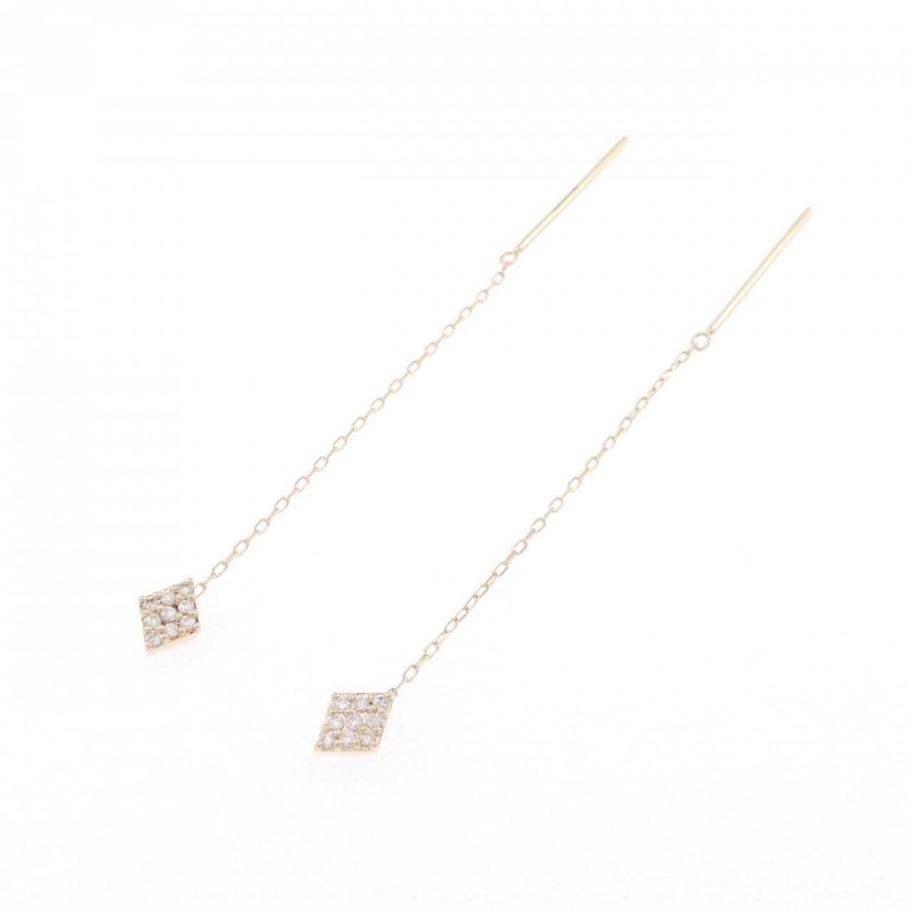 スタージュエリー ダイヤモンド ピアス 0.04CT