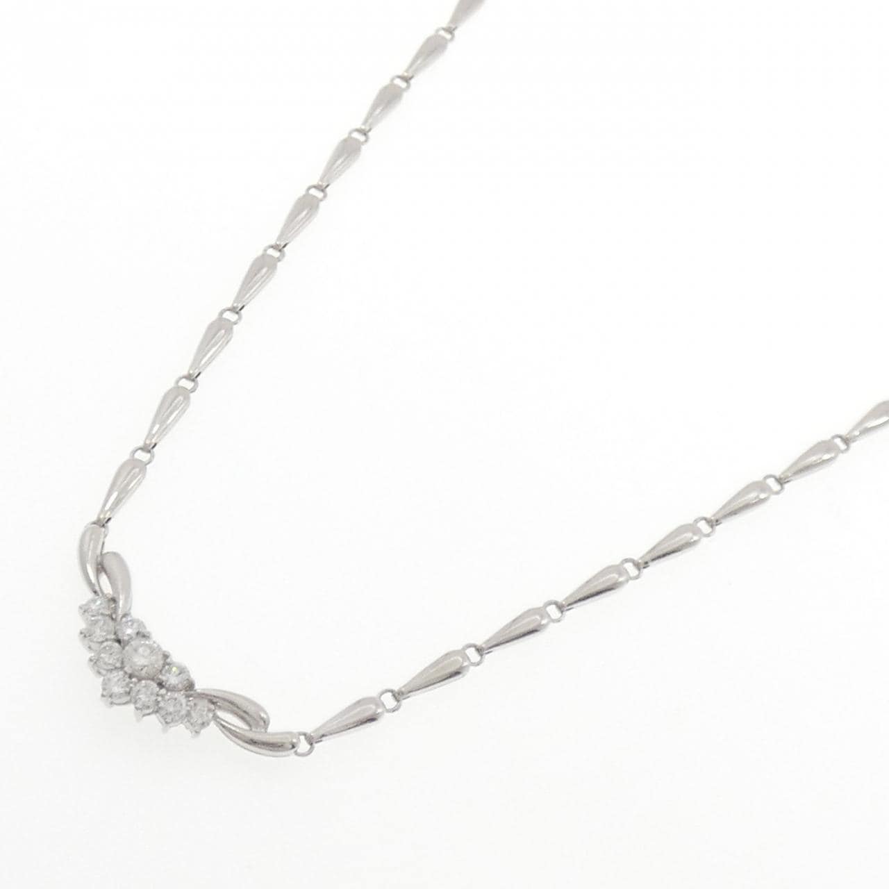 PT900/PT850 ダイヤモンド ネックレス 0.65CT