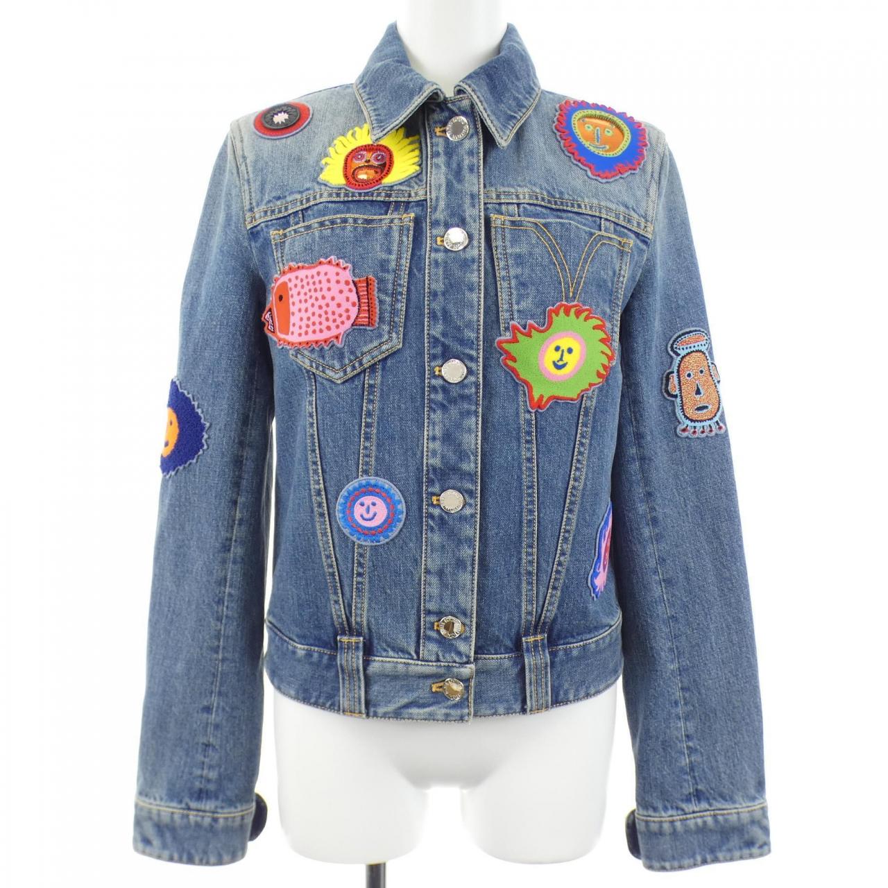 ルイヴィトン LOUIS VUITTON FOJA53GM1 草間彌生 デニムジャケット
