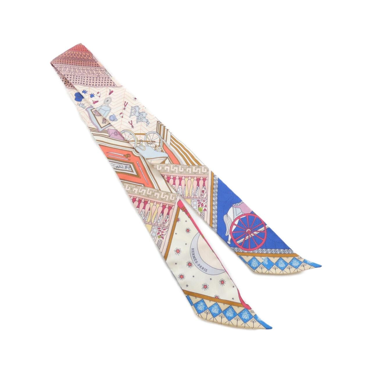 HERMES OBJETS DE CURIOSITE Twilly 063757S Scarf