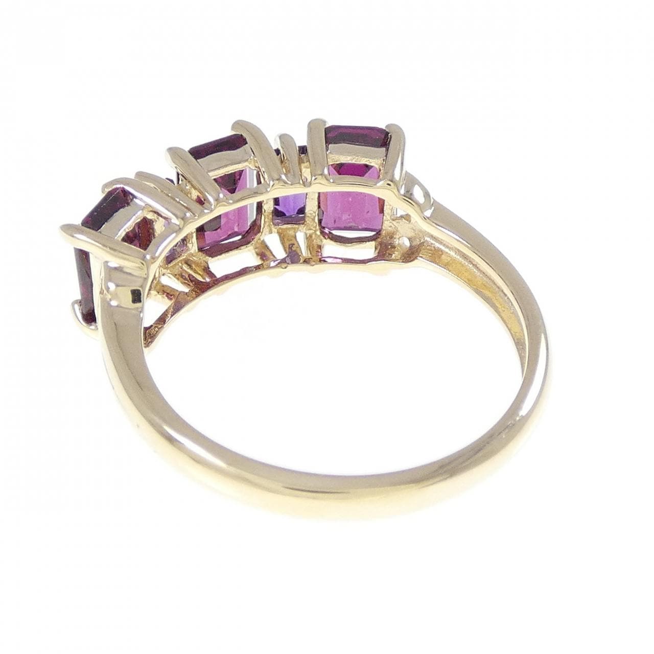 10KYG ガーネット リング