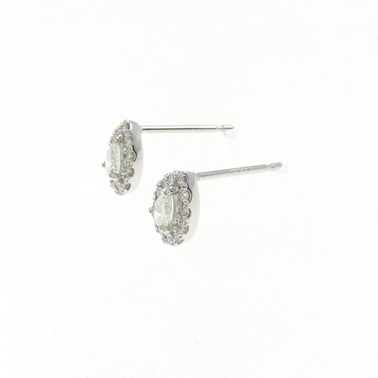 [BRAND NEW] PT900 Diamond earrings 0.34CT