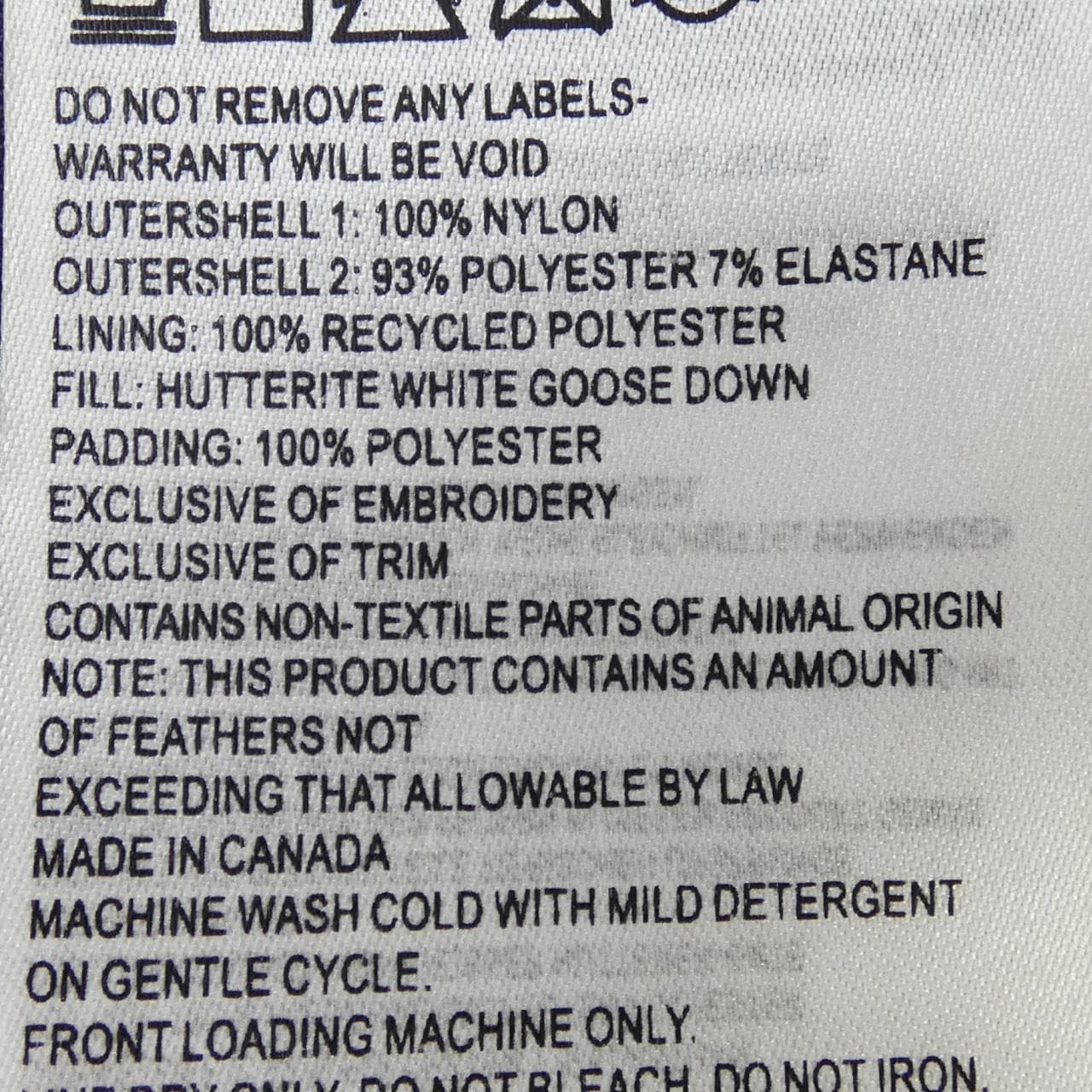 カナダグース CANADA GOOSE ハイブリッジライト 2703M HYBRIDGE LITE ダウンジャケット
