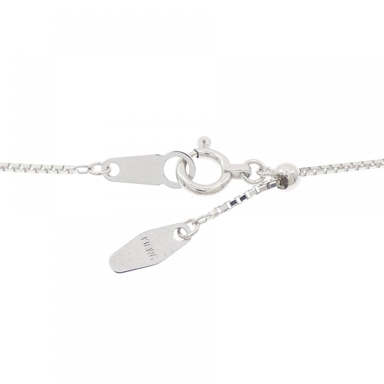 K18WG ダイヤモンド ネックレス 1.07CT