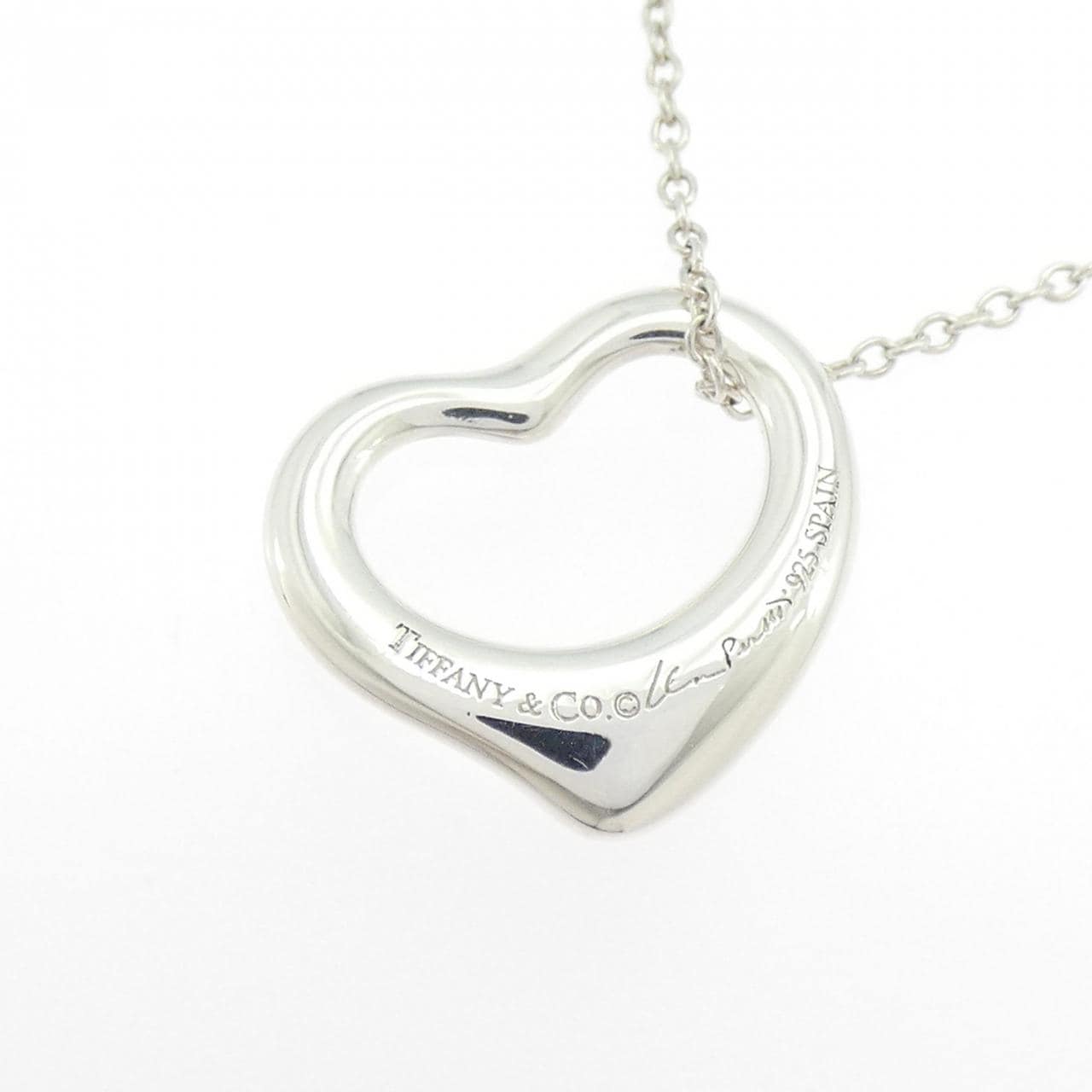 ティファニー オープンハート ネックレス