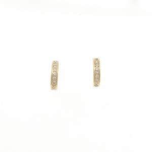 K18YG ダイヤモンド ピアス 0.18CT