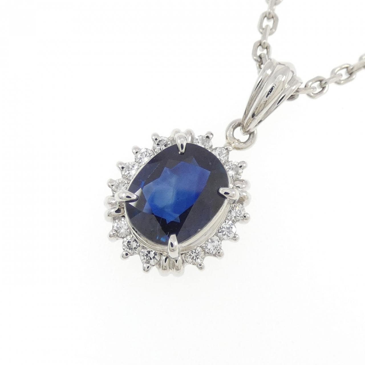 PT900/PT850 サファイヤ ネックレス 1.33CT