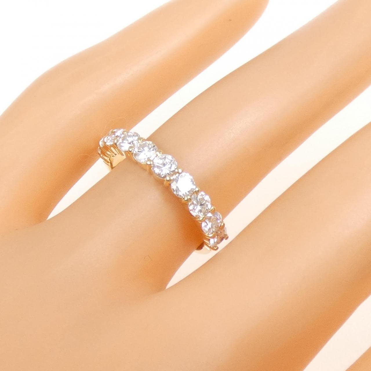 K18YG ダイヤモンド リング 1.00CT