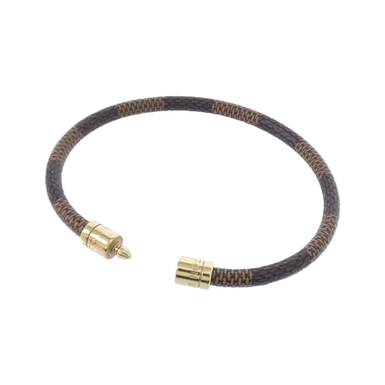 ルイヴィトン ダミエ ブラスレ キープイット 21cm M6608D ブレスレット