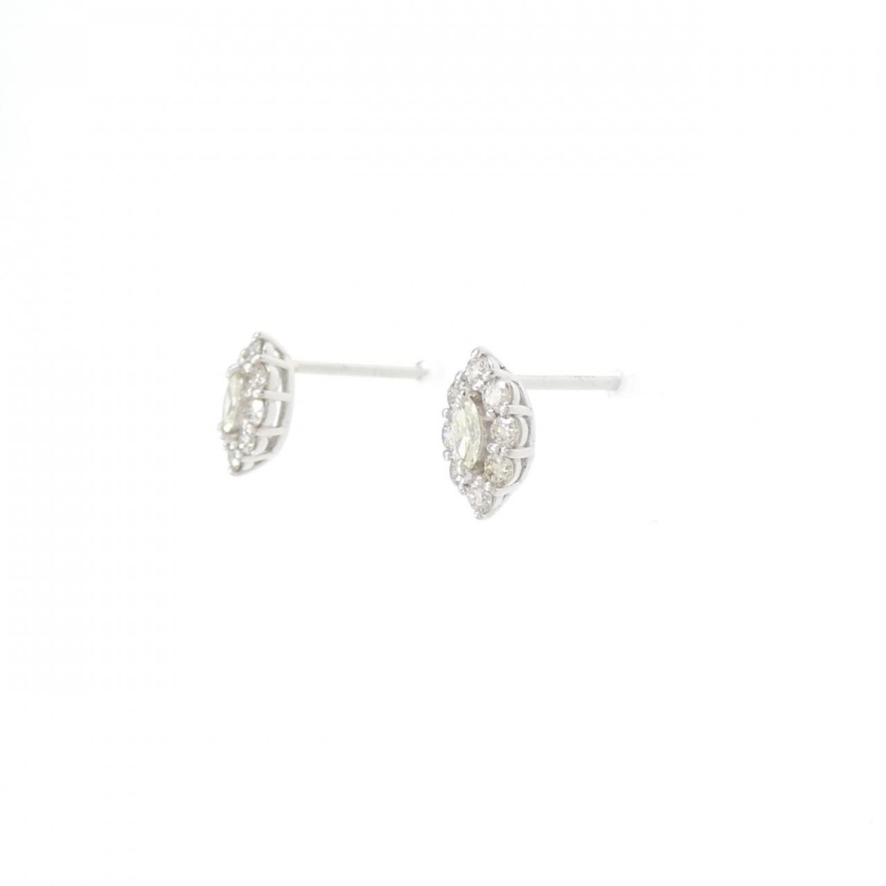 【新品】PT900 ダイヤモンド ピアス 0.30CT