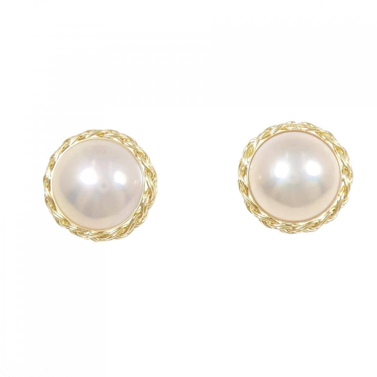 K18YG マベパール ピアス