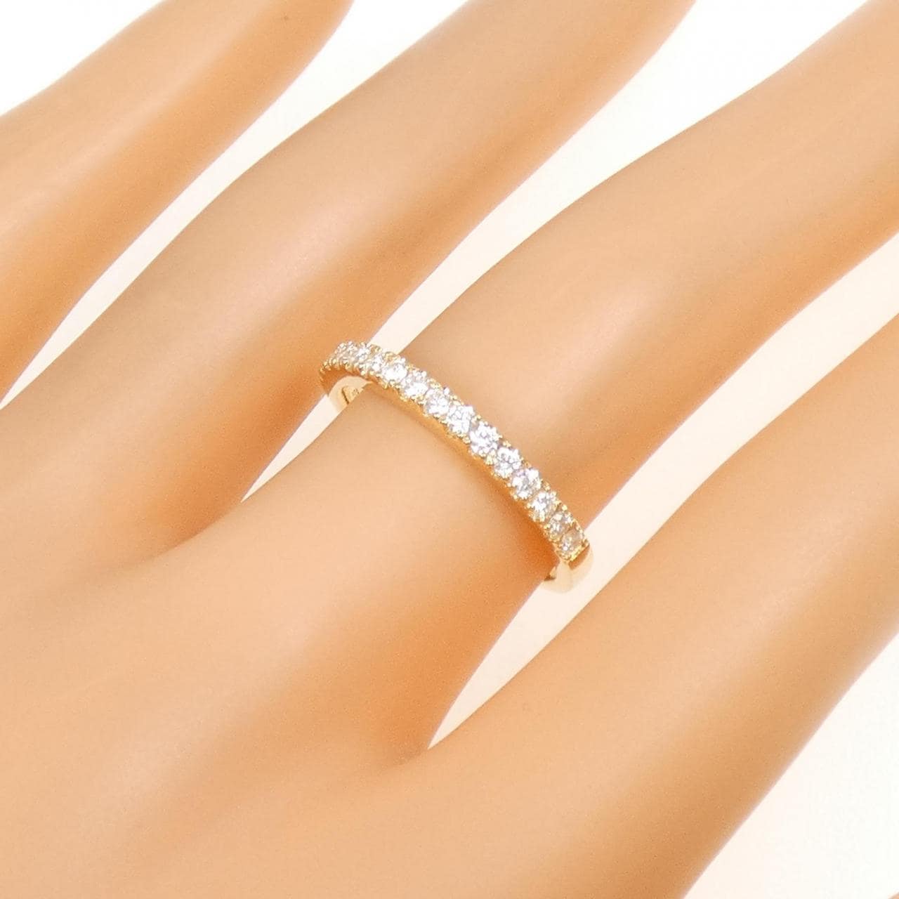 【リメイク】K18YG ダイヤモンド リング 0.32CT