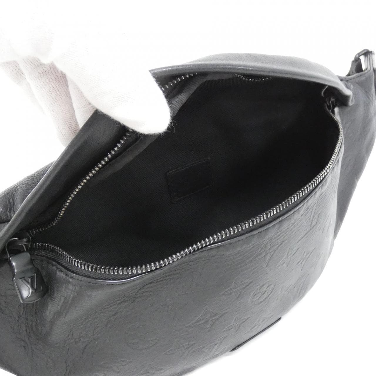 ルイヴィトン モノグラム シャドウ ディスカバリー バムバッグ M44388 ショルダーバッグ