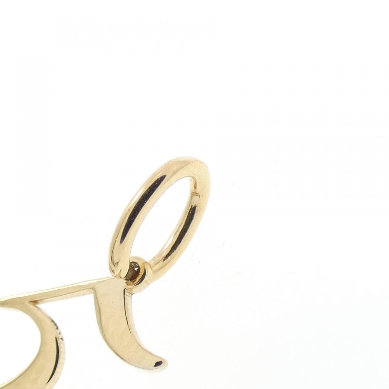 K18YG ナンバー5 ペンダント