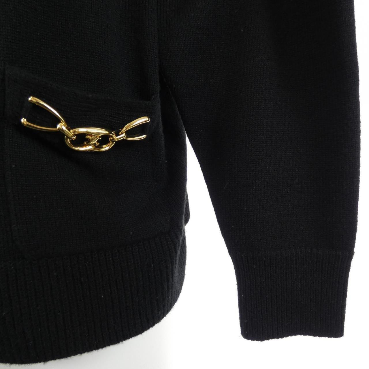 セリーヌ CELINE トリオンフ グルメット クロップド 2A87T207O カーディガン