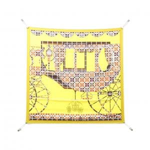 エルメス BALADE ECOSSAISE カレ H003754S スカーフ