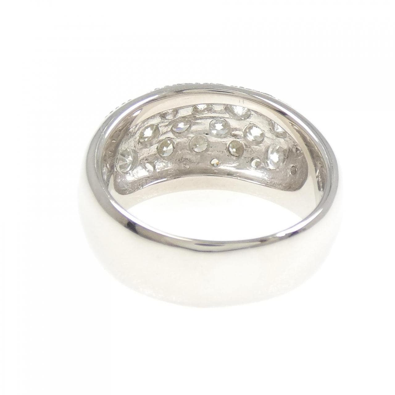 PT900 パヴェ ダイヤモンド リング 2.715CT