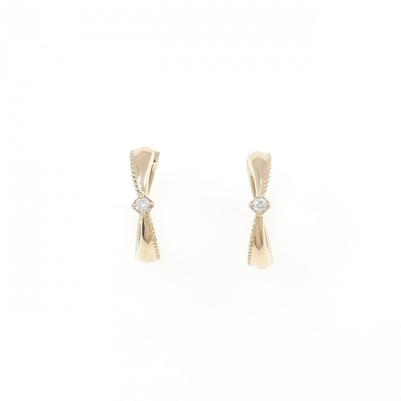 フェスタリア ダイヤモンド ピアス 0.02CT