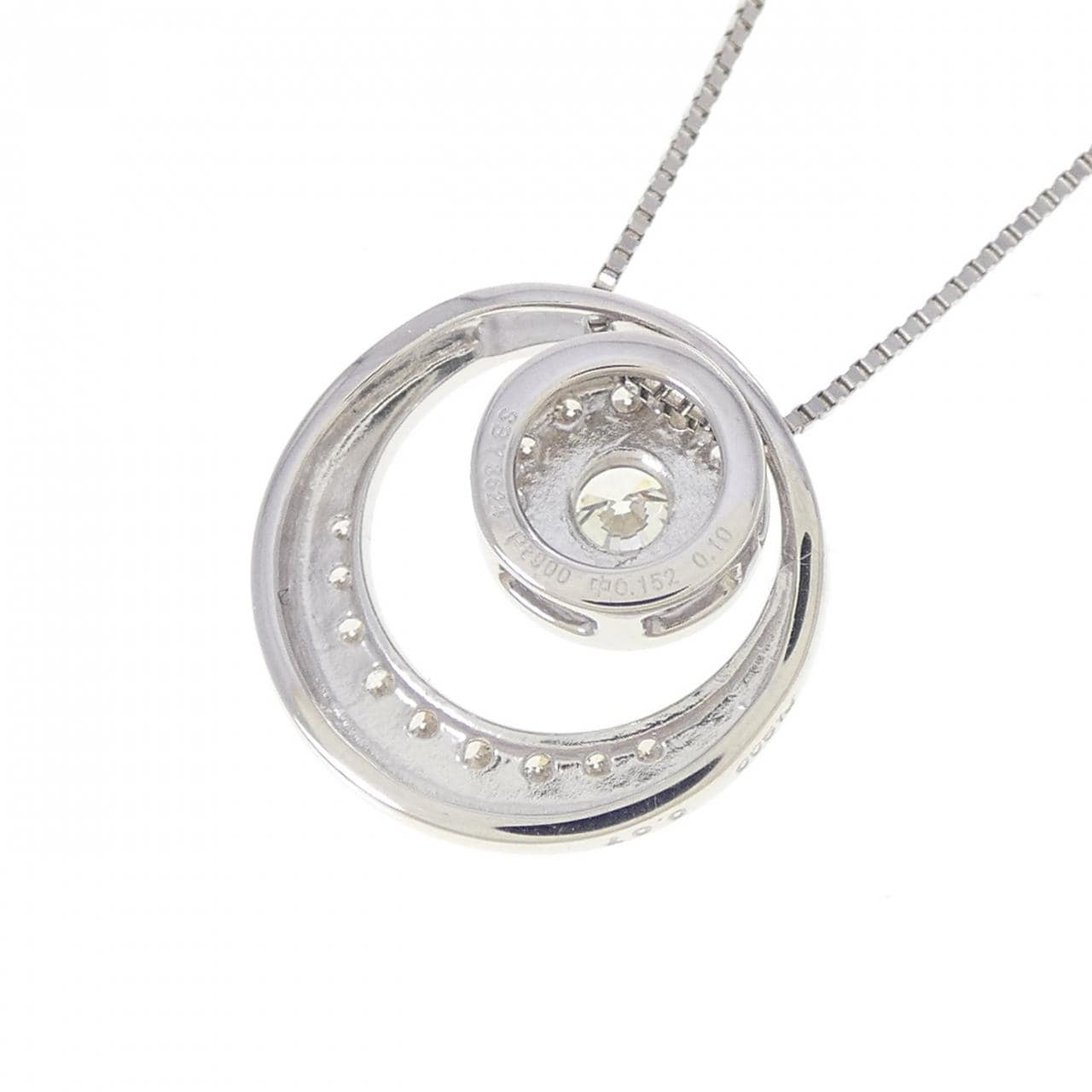 PT900/PT850 2WAY ダイヤモンド ネックレス 0.252CT