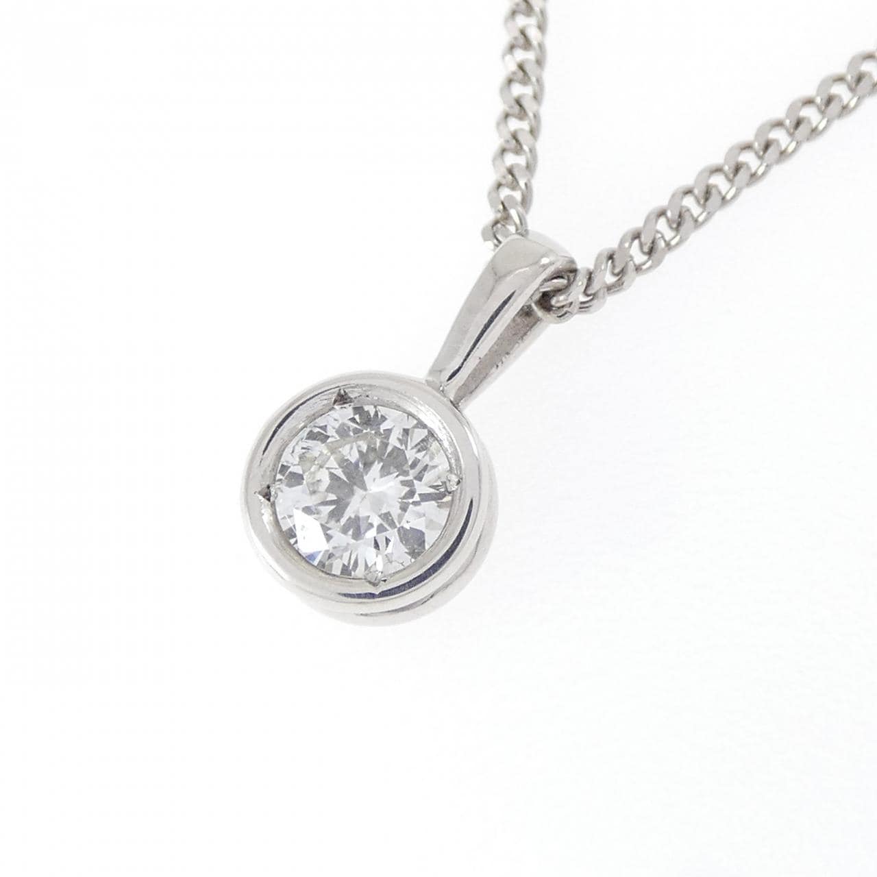 PT900/PT850 ダイヤモンド ネックレス 0.26CT