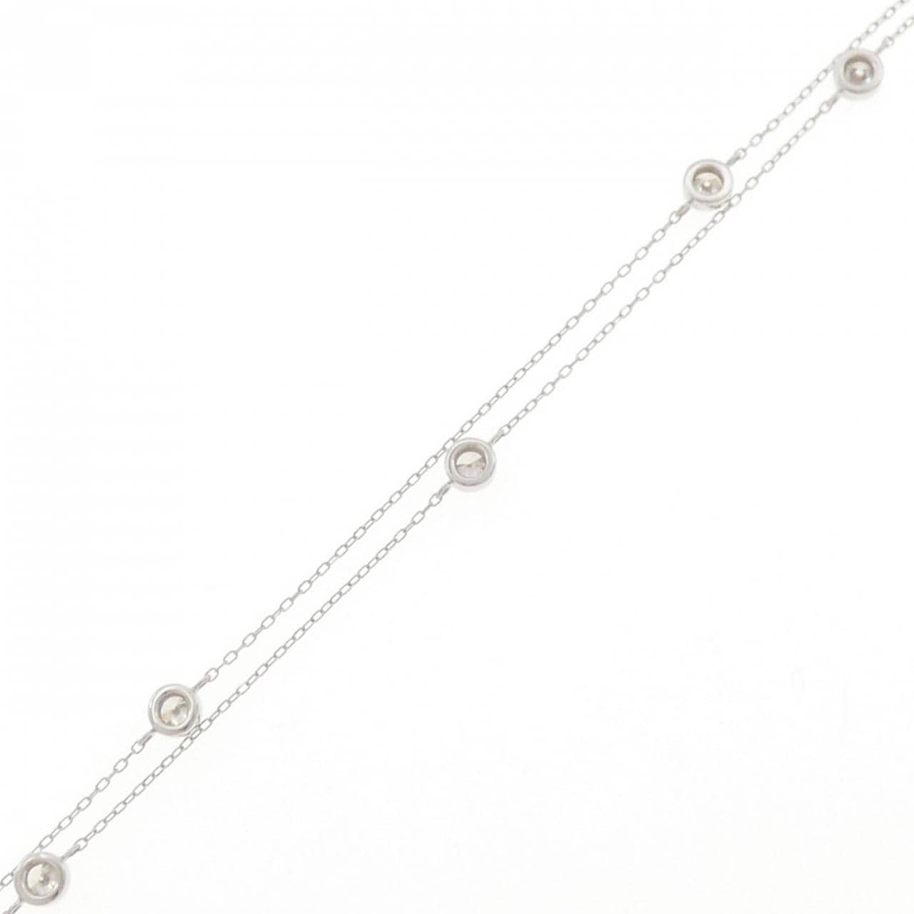 PT900/PT850 ダイヤモンド ブレスレット 0.50CT