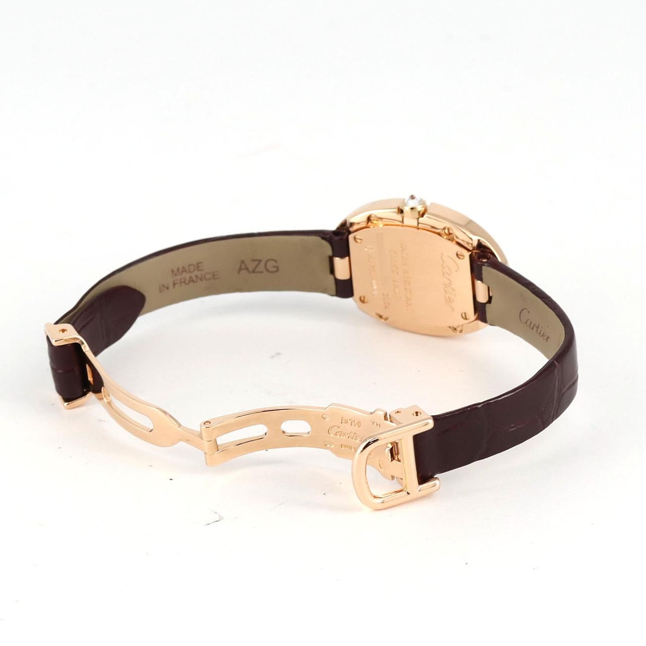 Cartier Baignoir SM PG/D WB520004 PG/RG石英