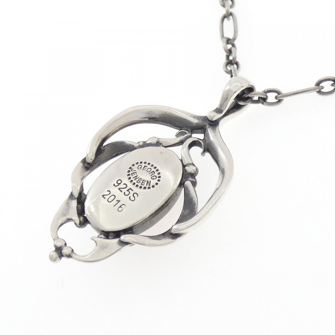 ジョージ ジェンセン カーネリアン ネックレス