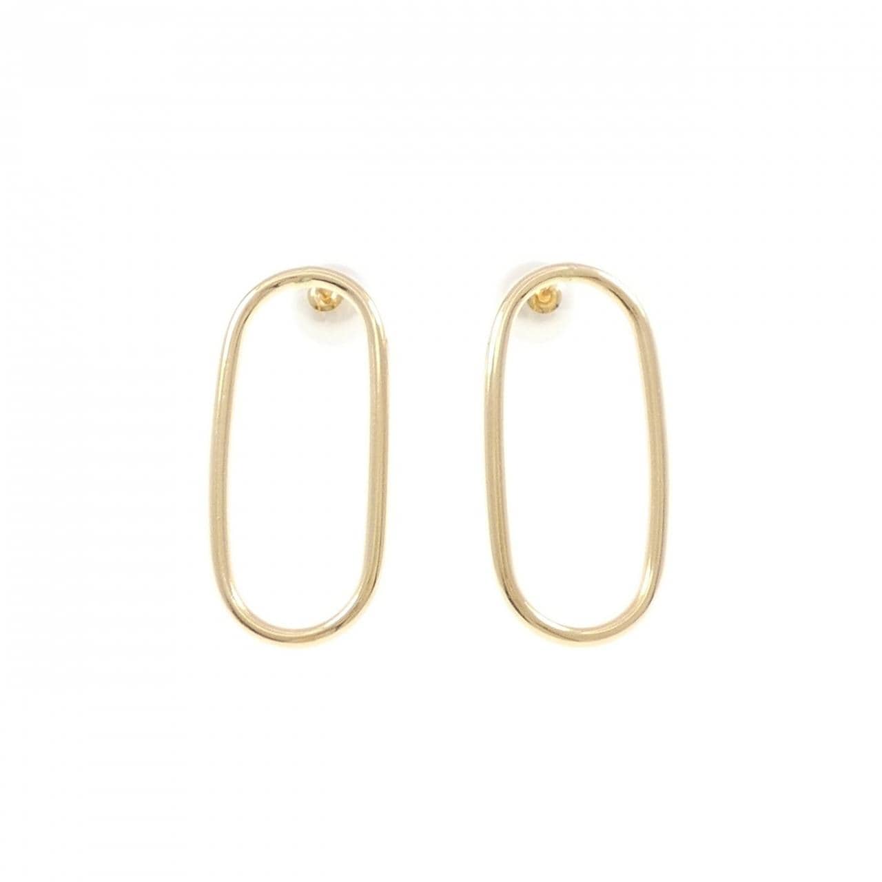 【新品】K18YG アコヤパール ピアス 7.6mm