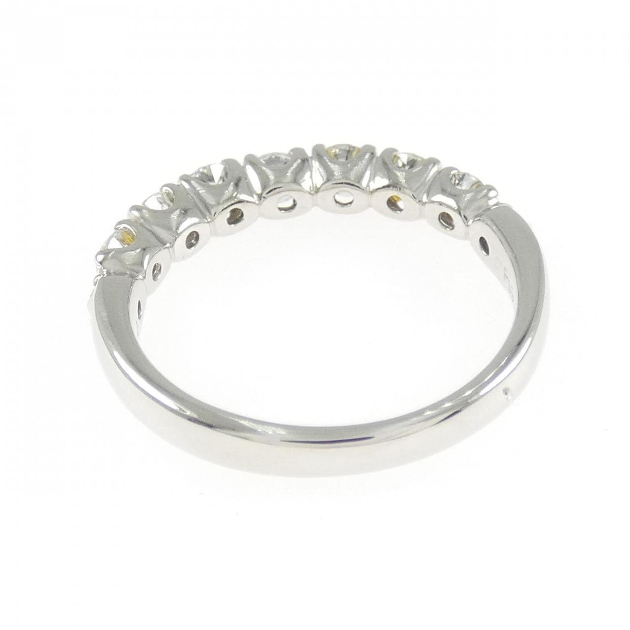 PT900 ハーフエタニティ ダイヤモンド リング 1.00CT
