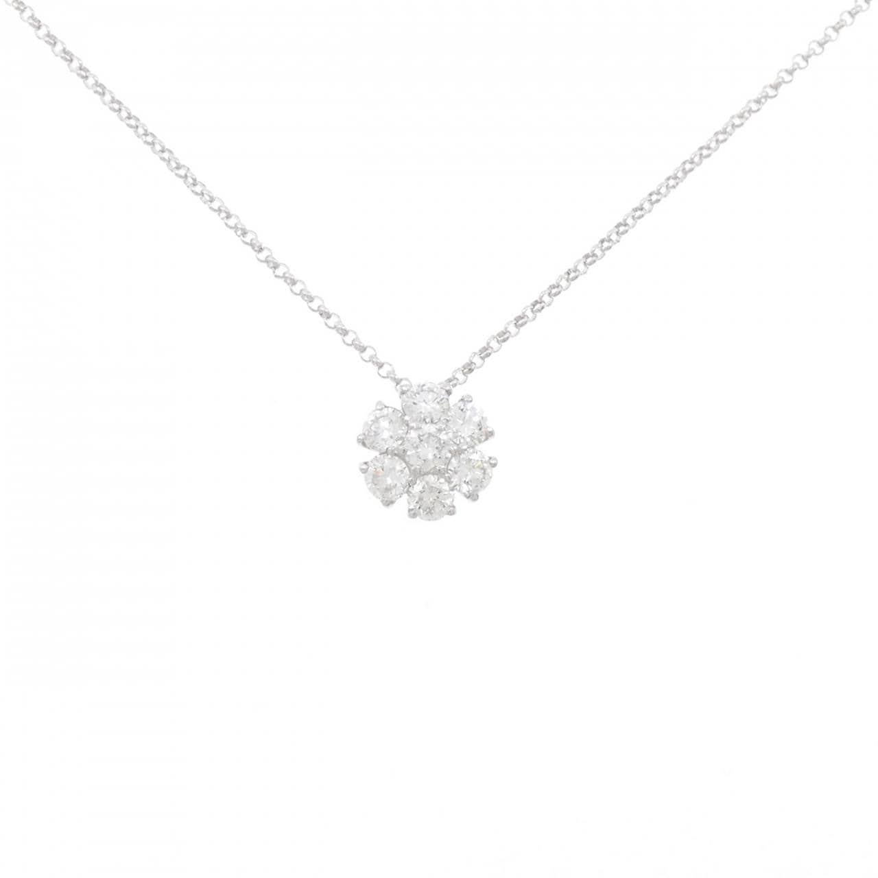 PT900/PT850 ダイヤモンド ネックレス 1.00CT