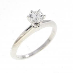 ティファニー クラシックソリティア リング 0.27CT I VS1 3EXT