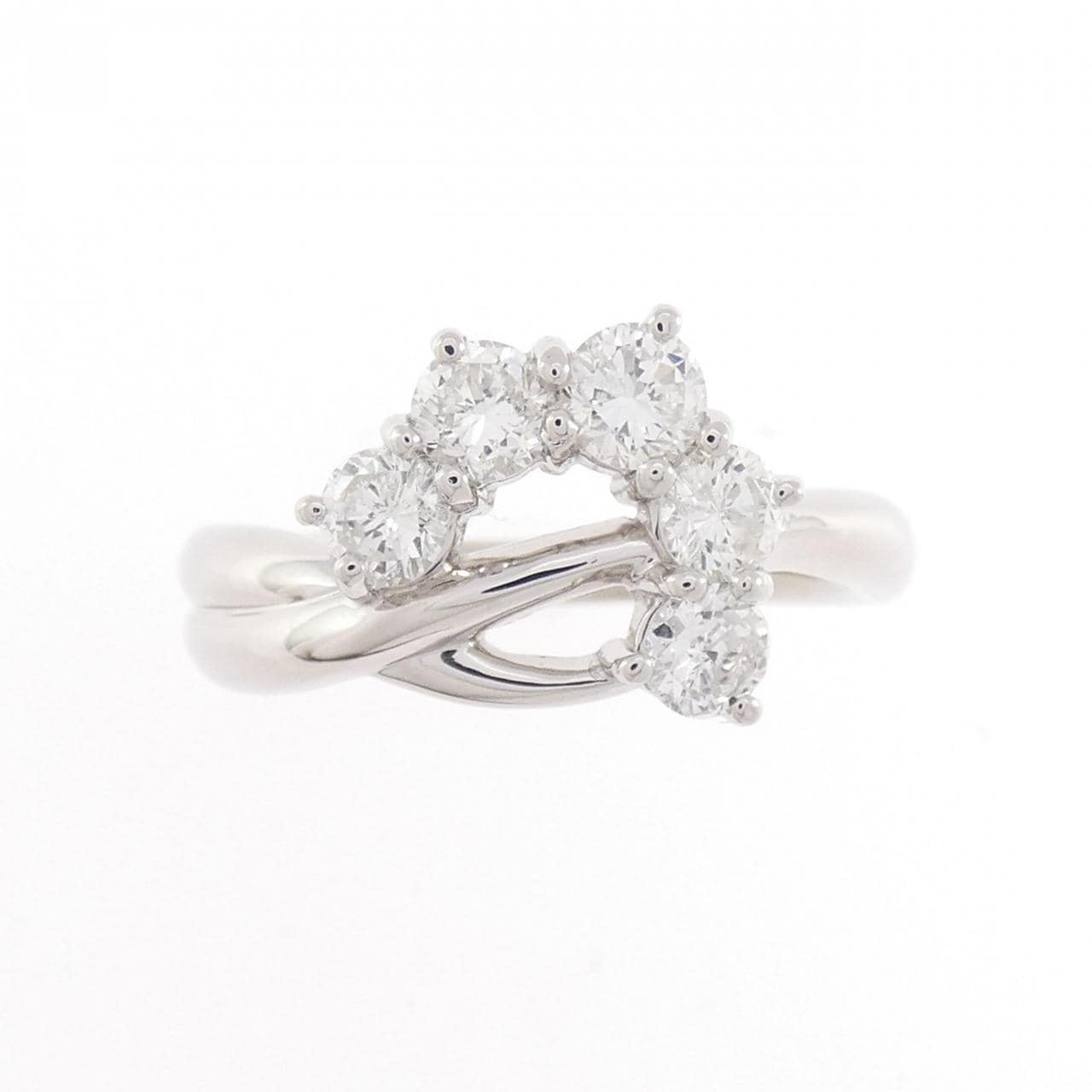 PT900 ダイヤモンド リング 1.01CT