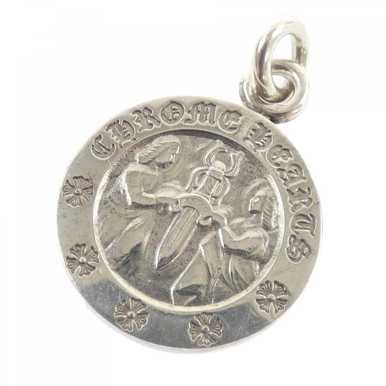 クロムハーツ CHROME HEARTS ANGEL MEDAL V2 CHROME HEARTS/CH PLUSES 202033719SLVXXX111 PENDANT