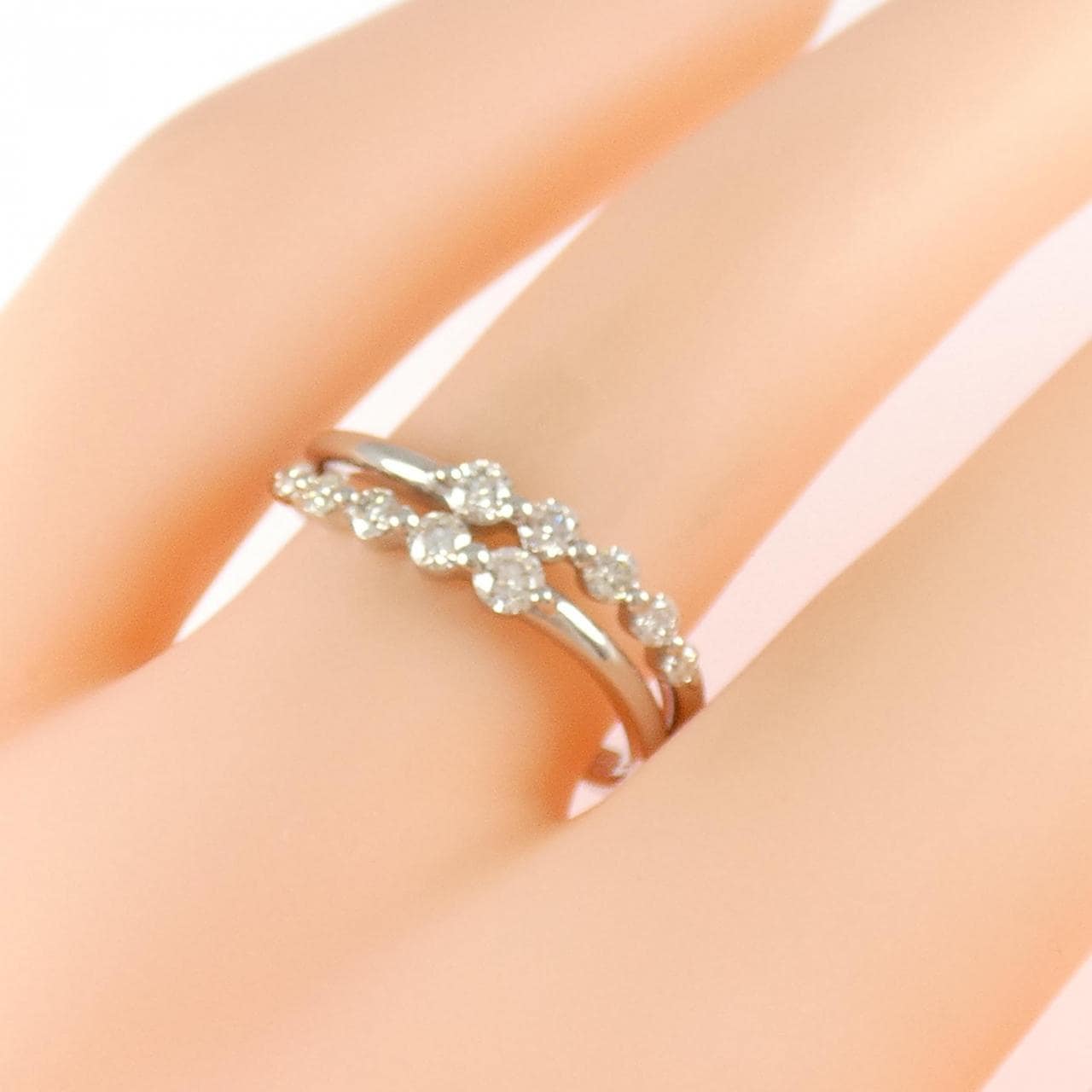 PT900 ダイヤモンド リング 0.31CT