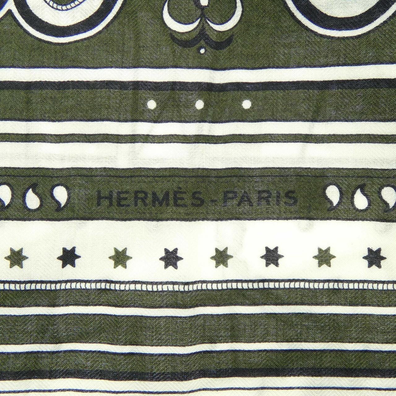 エルメス HERMES GRAND APPARAT BANDANA H244394S カレジェアン140 ショール