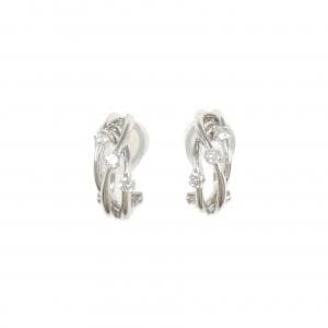 K18WG Diamond earrings 0.30CT