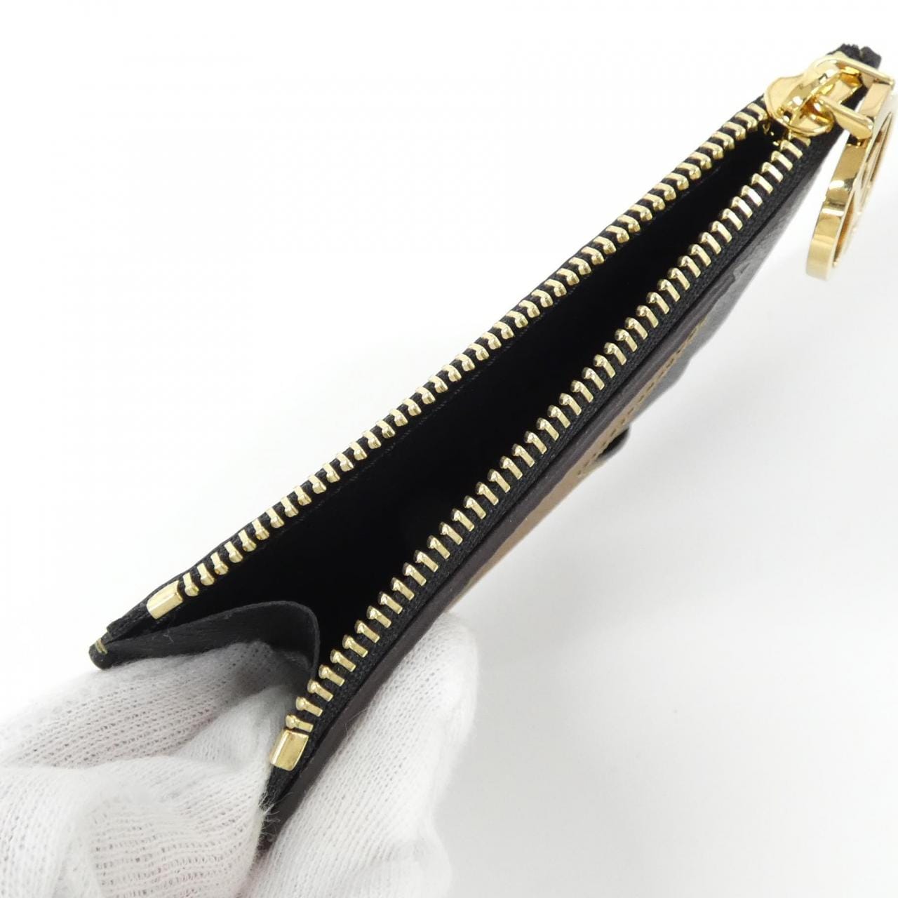 ルイヴィトン モノグラム リバース カードケース ポルト カルト ロミー M81912 コイン&カードケース