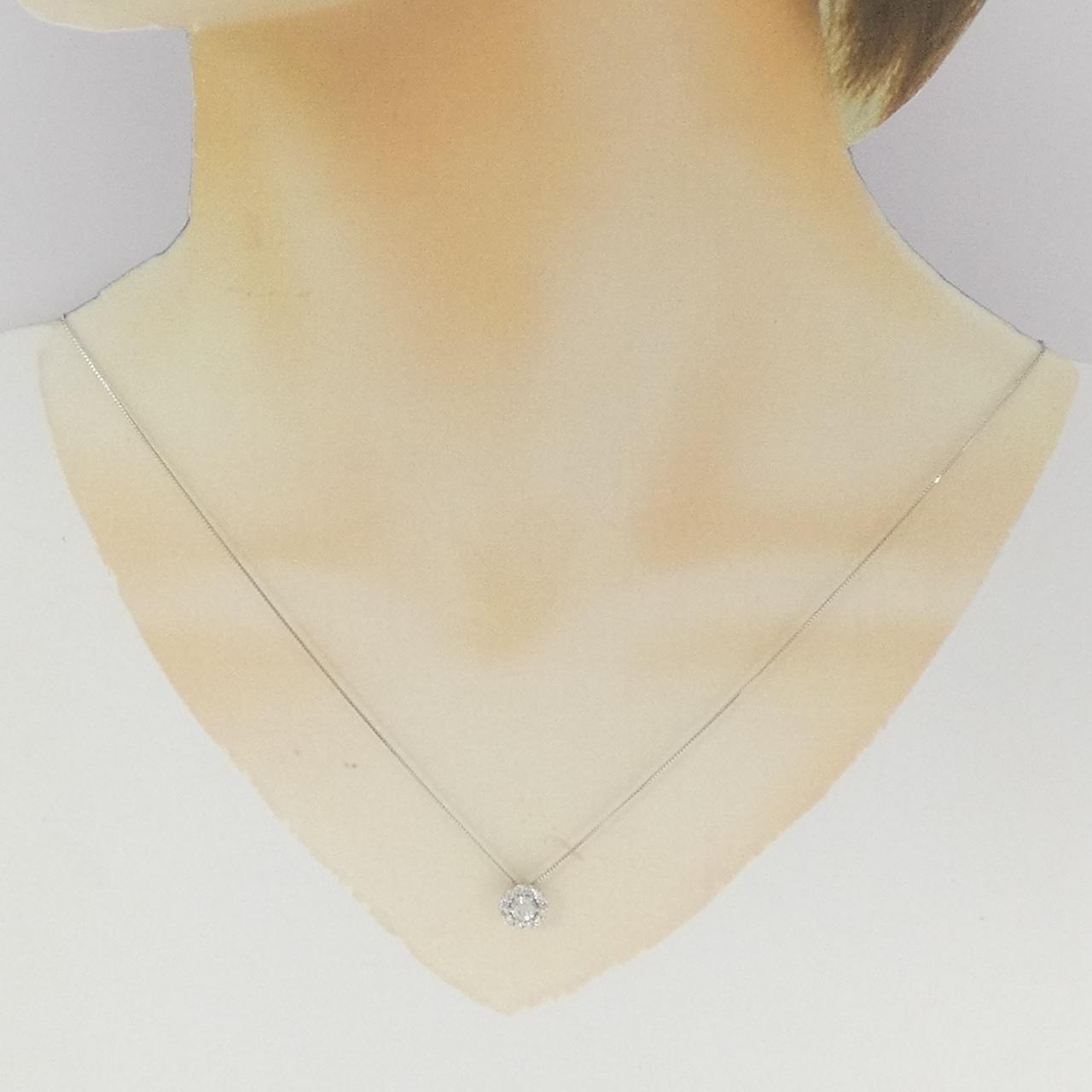 PT900/PT850 ダイヤモンド ネックレス 0.50CT