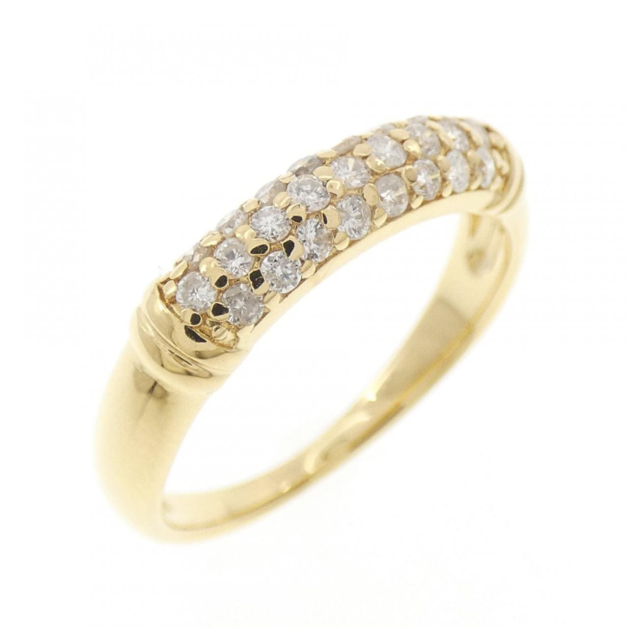 K18YG ダイヤモンド リング 0.27CT