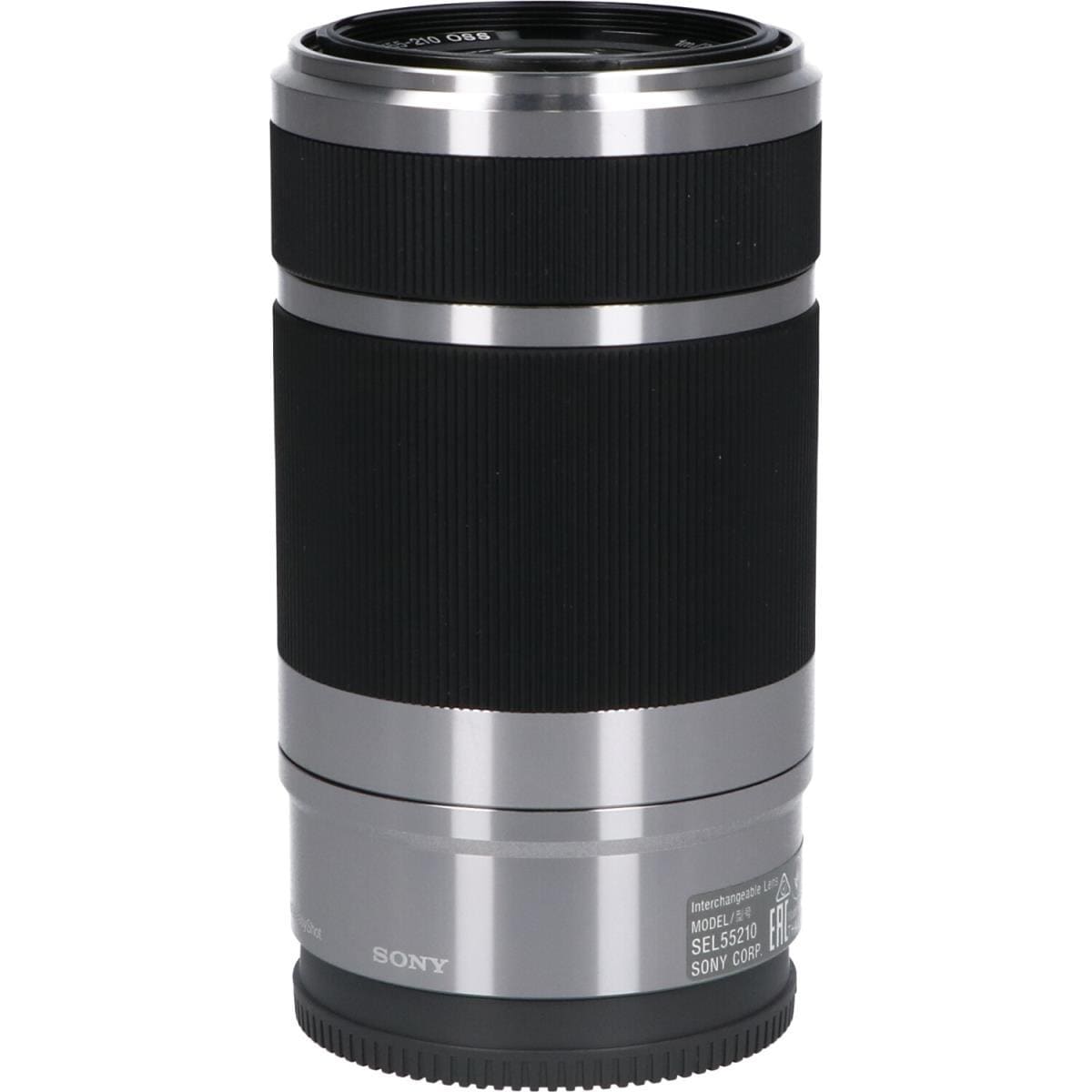 ＳＯＮＹ　Ｅ５５－２１０ｍｍ　Ｆ４．５－６．３ＯＳＳ　ＳＩＬＶＥＲ